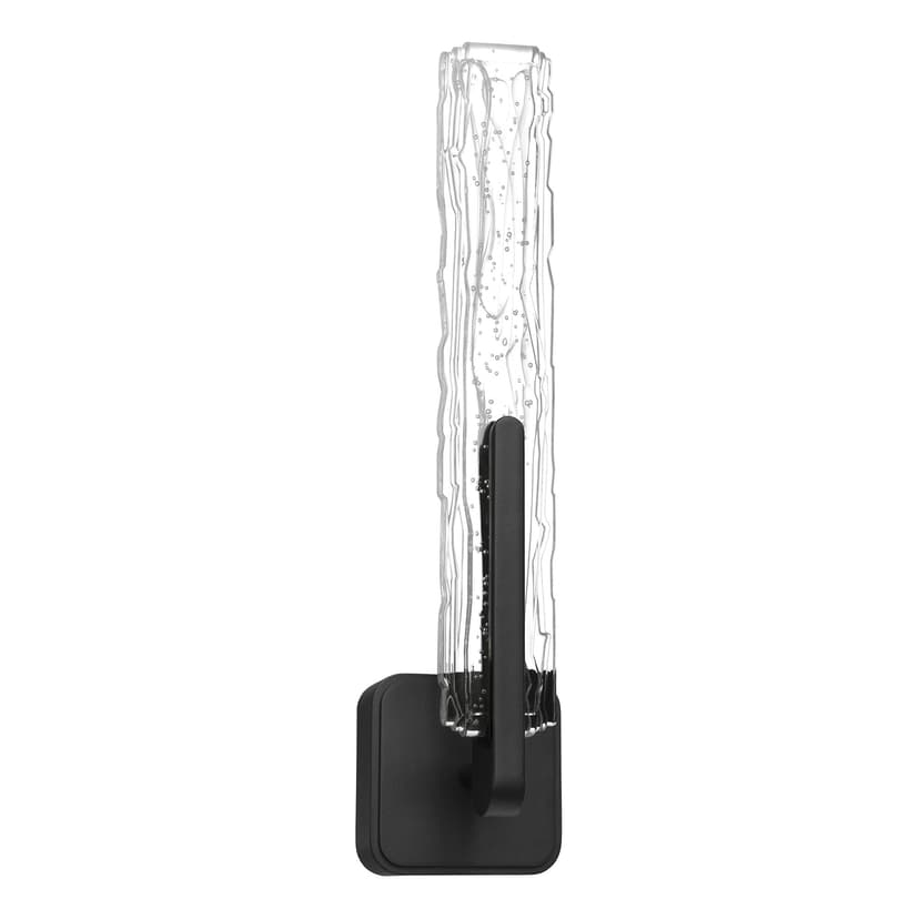 CWI Lighting Curva LED 19in Black Indoor-Outdoor Wall Light