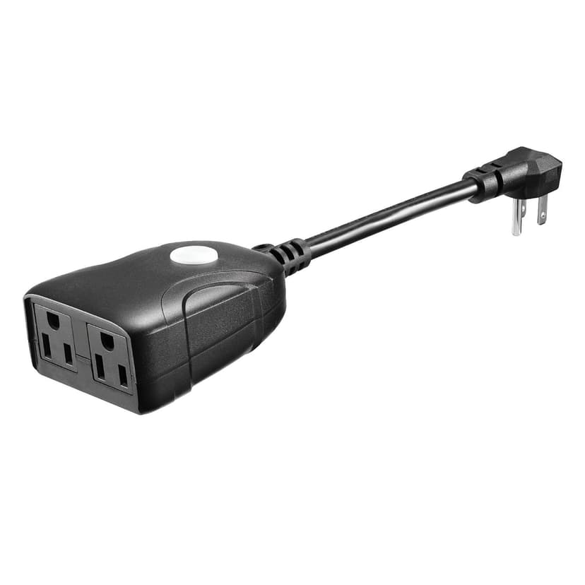 NOMA iQ Outdoor 2-Outlet Weather-resistant Smart Plug