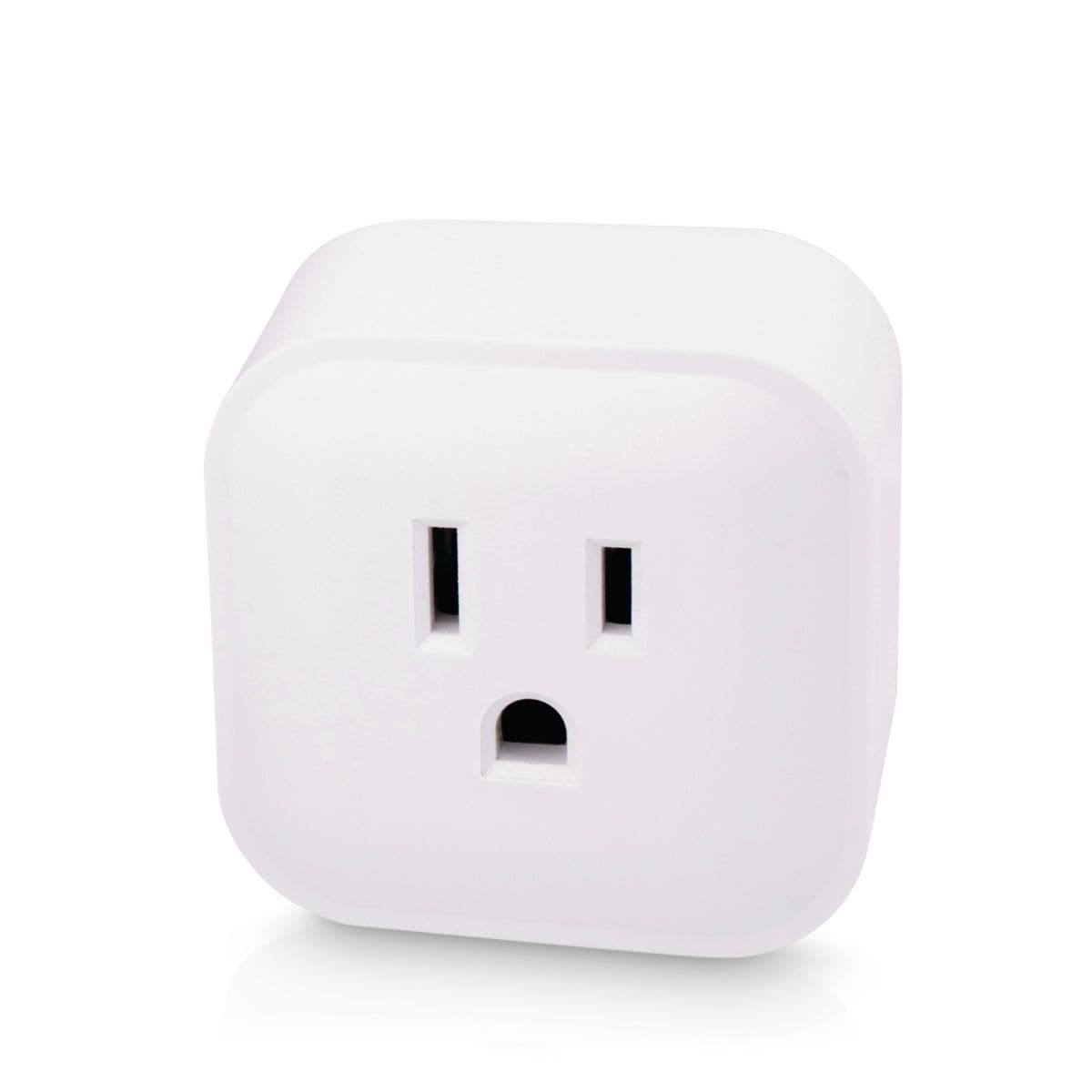 NOMA iQ Smart Wifi Outlet Plug, 2-pk, Compatible with Alexa and Google Assistant, White