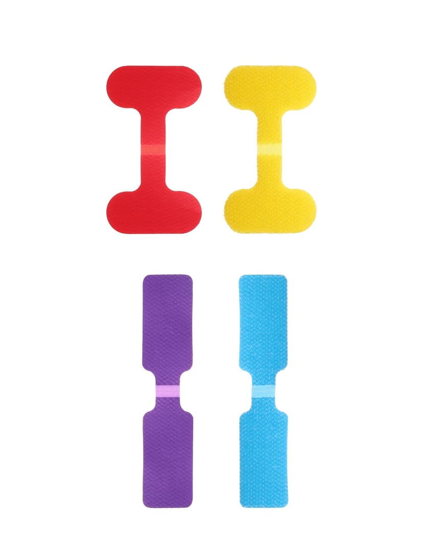 NOMA Multi-Coloured Cord/Cable Organization Tags, 8-pc