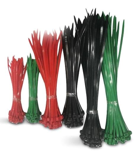Certified Medium Duty Cable Ties with Storage Canister, 300-pk