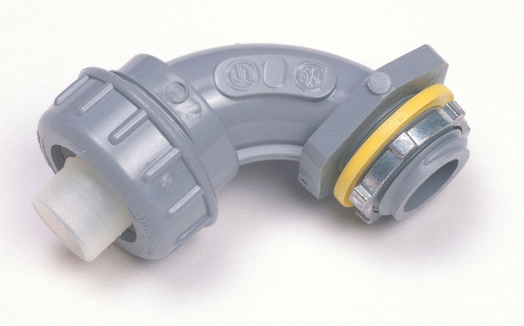 IPEX 37036-712 90° PVC Carflex Fitting with O Ring, Foam Washer and Locknut