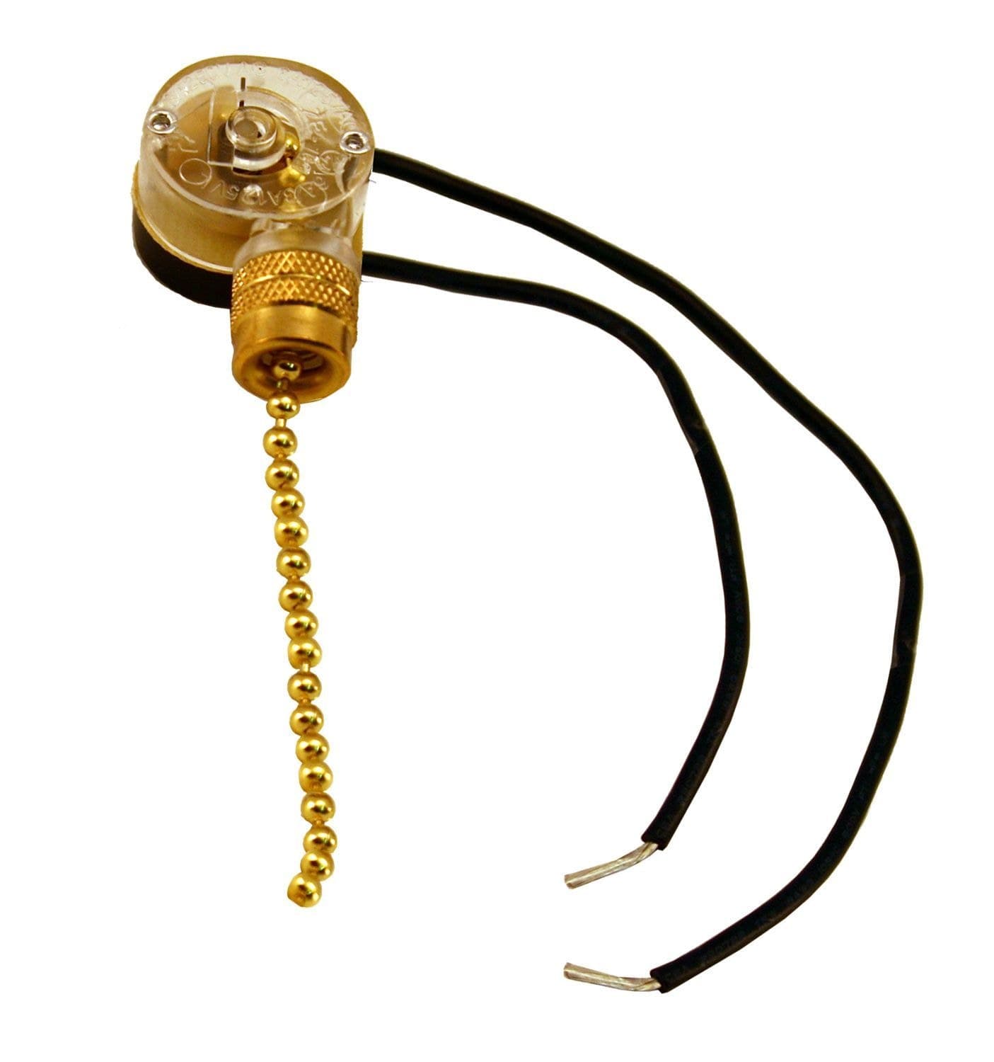 GARDNER BENDER GSW-32 On/Off Single Circuit Pull-Chain Fan and Light Switch