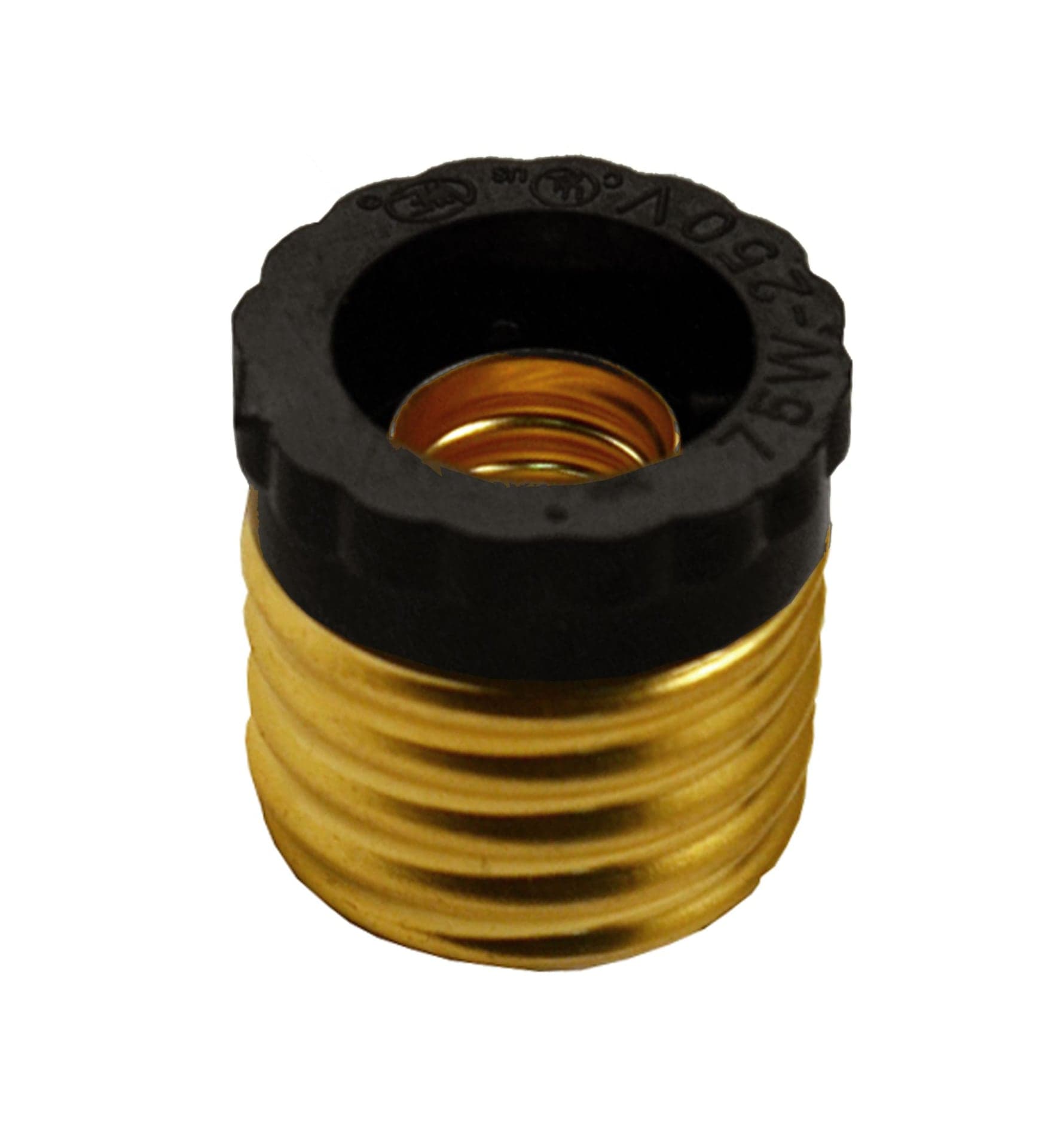 Atron Electro Industries LA842 Medium Socket Adapter for Candelabra, 75W, 250V