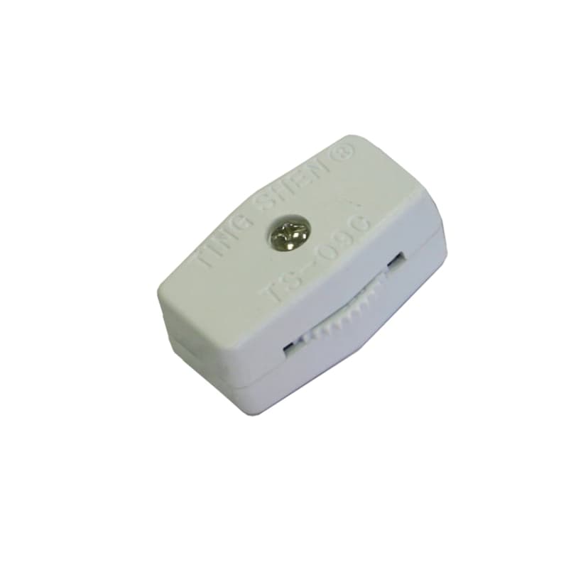 Atron Electro Industries LA970 Inline Cord Switch, White
