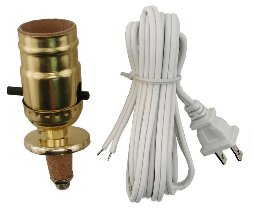 Atron Electro Industries LA802 Make-A-Lamp Kit, 100W, 8-ft