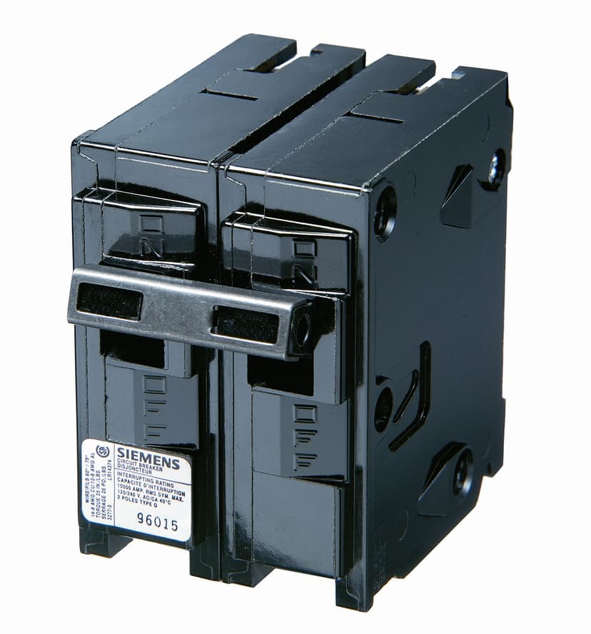 SIEMENS Q240 Type Q/QP Circuit Breaker, Black, 40A, 240V, 2 Pole