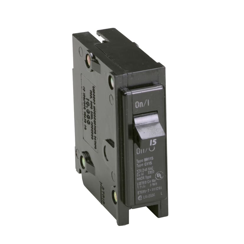 Eaton 15 Amp 1-Pole Plug-In Circuit Breaker