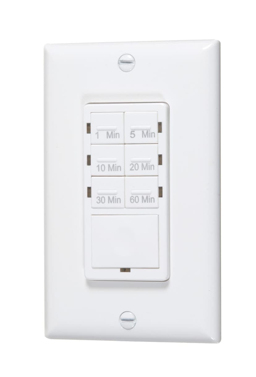 60-Minute Digital Countdown White Timer Switch