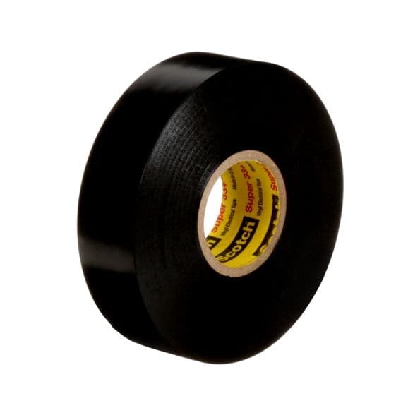 3M Scotch Super 33+ Professional Grade Vinyl Electrical Tape, Black, 3/4-in x 66-ft (19 mm x 20 m)