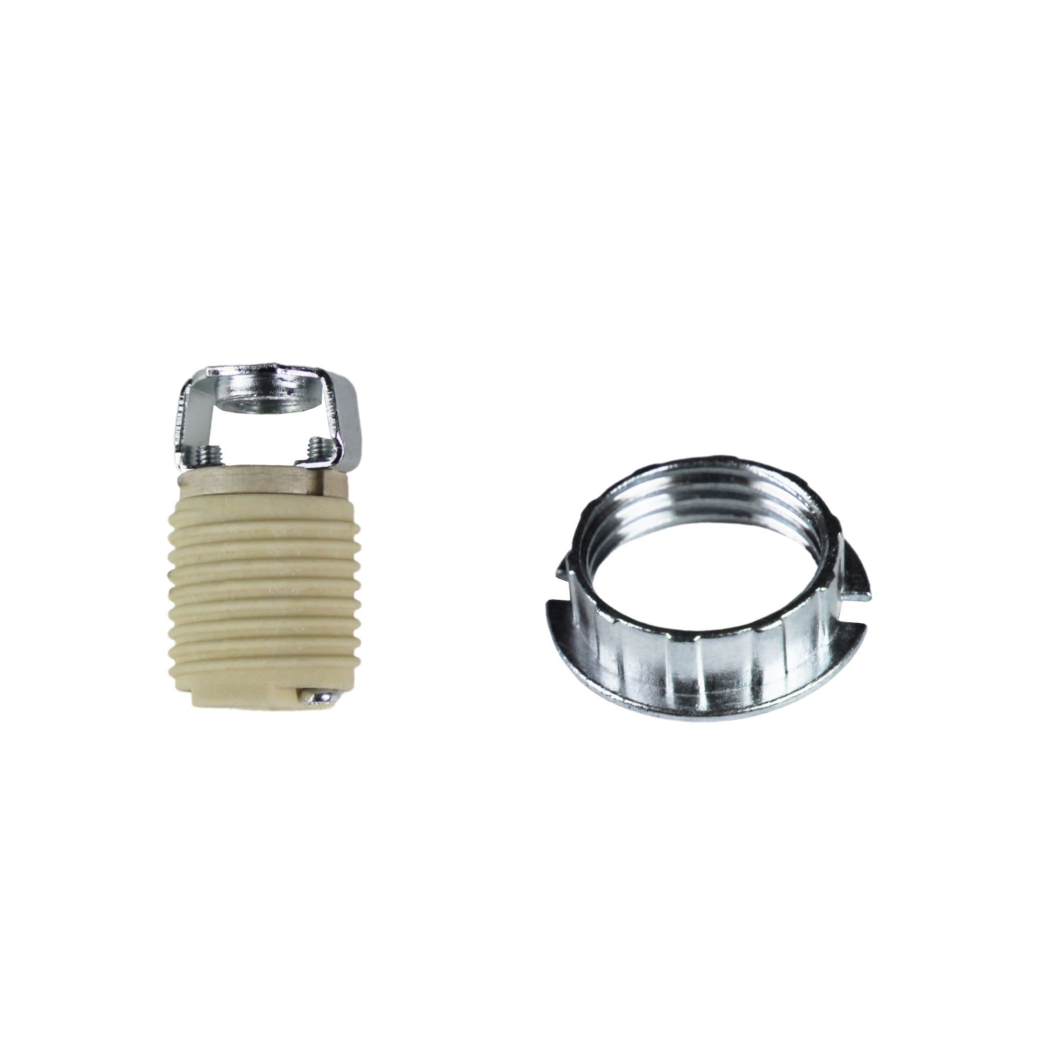Atron Electro Industries LA1156 G9 Porcelain Socket with Ring, 660W, 250V