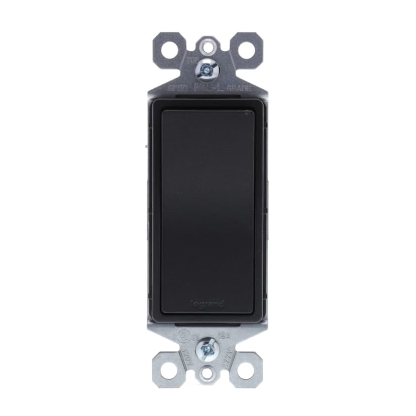 Legrand TM873GCC10 Radiant 3-Way Switch, 15A, Graphite