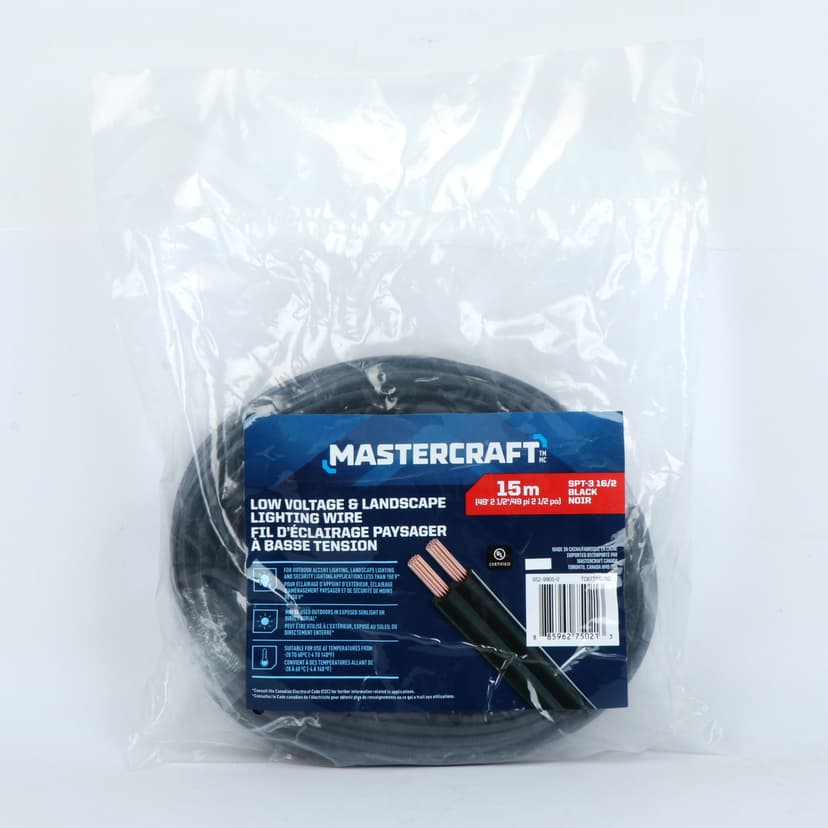 Low Voltage Landscape Lighting Wire, 16-2, 49.2-ft