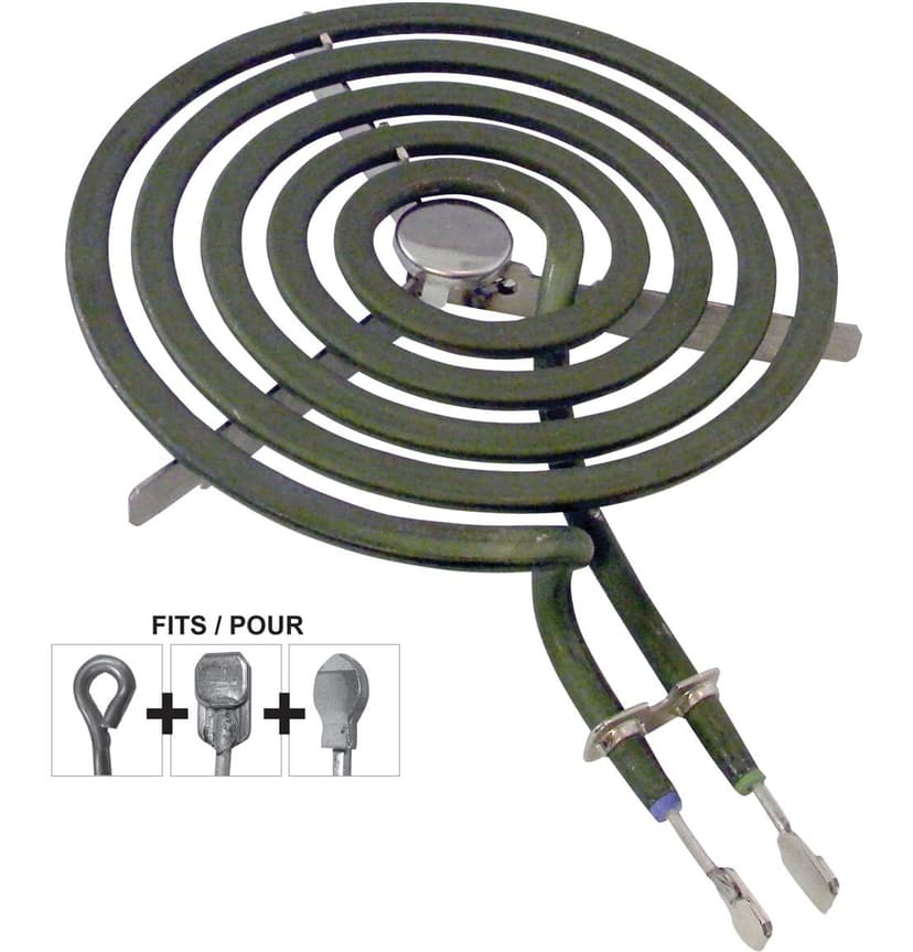 Laser 62476 GE Surface Stove Top Element, 1325W, 240V, 6-in