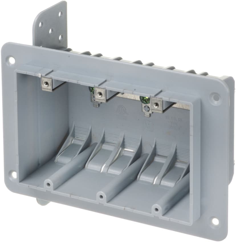 Vista 3-Gang Plastic Device Box