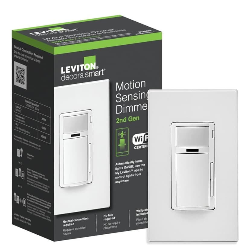 Leviton Decora Smart Wi-Fi Motion Sensor Dimmer