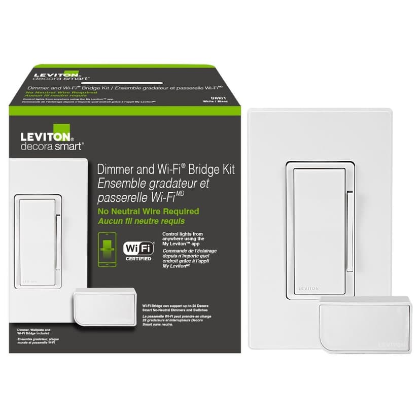 Leviton Decora Smart No-Neutral Dimmer/Bridge Kit