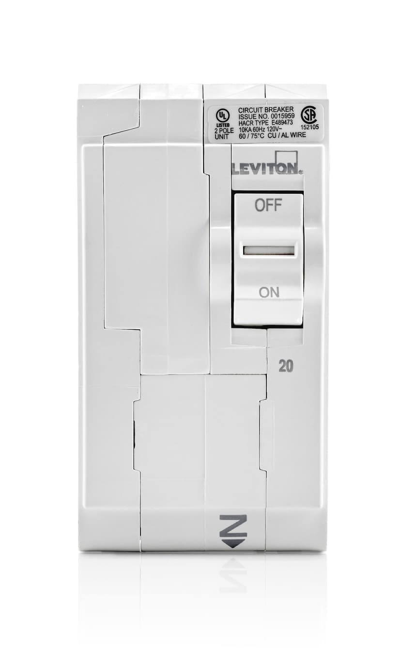 Leviton 20A 2-Pole Breaker