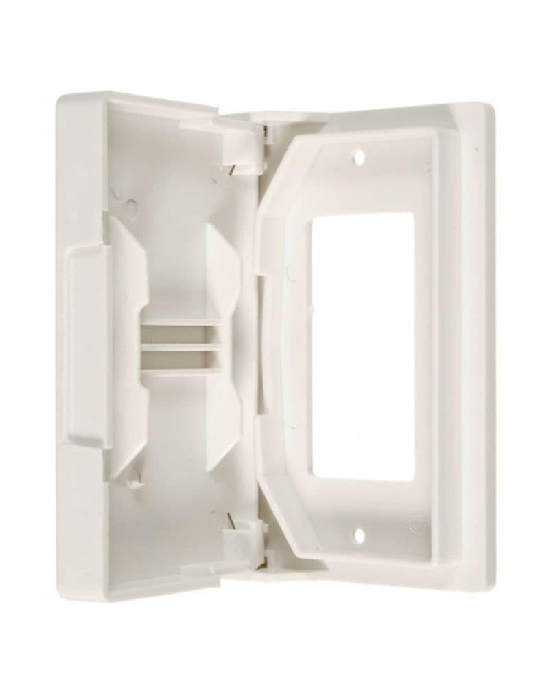 Vista Waterproof GFCI Cover, White