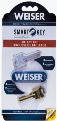 Weiser SmartKey DIY Re-Keying Kit for Weiser Locks