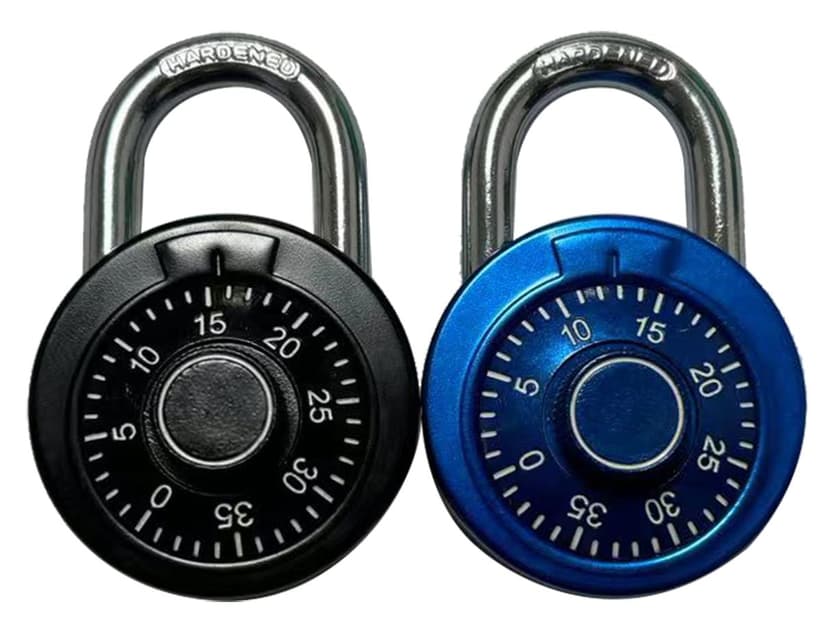 Garrison 48 mm Numeric Combination Lock, 2-pc