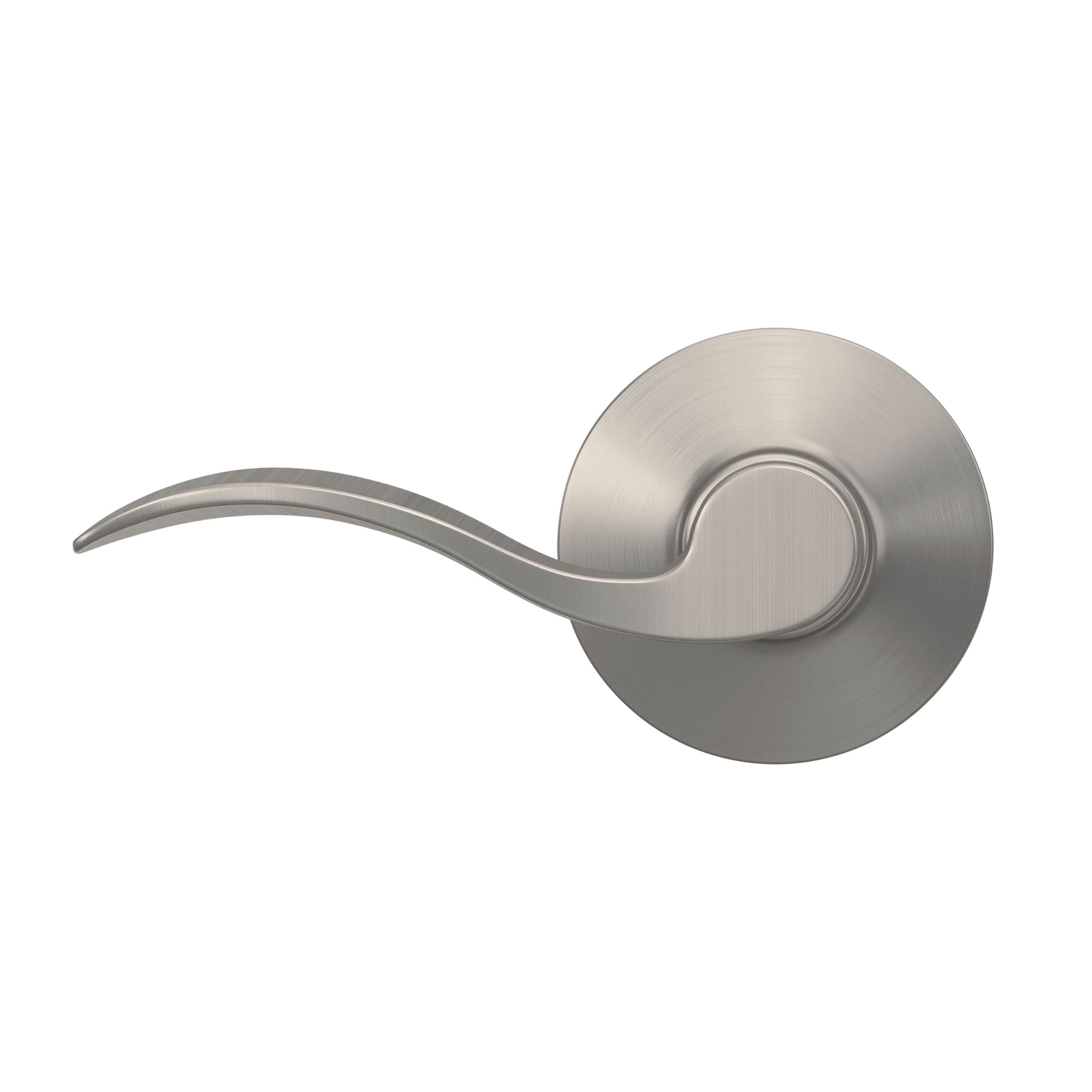 Schlage Accent Hall and Closet Passage Door Lever, Lifetime Warranty, Satin Nickel