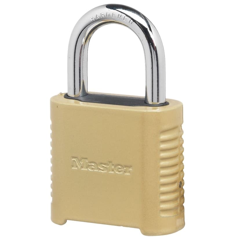 Master Lock Combo Solid Zinc Padlock, 51-mm