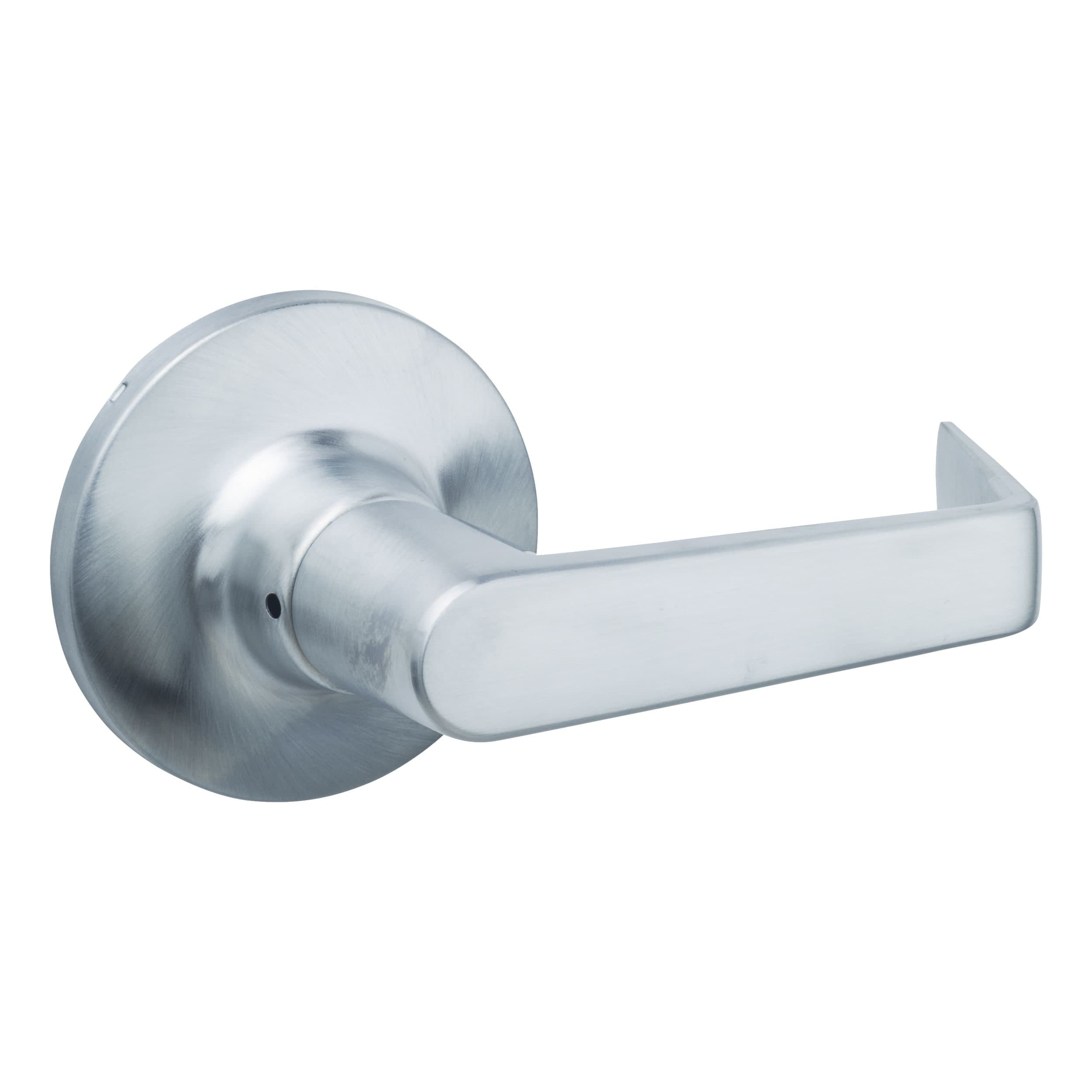 Tell Light Duty Commerical Door Lever, Passage, Stainless Steel