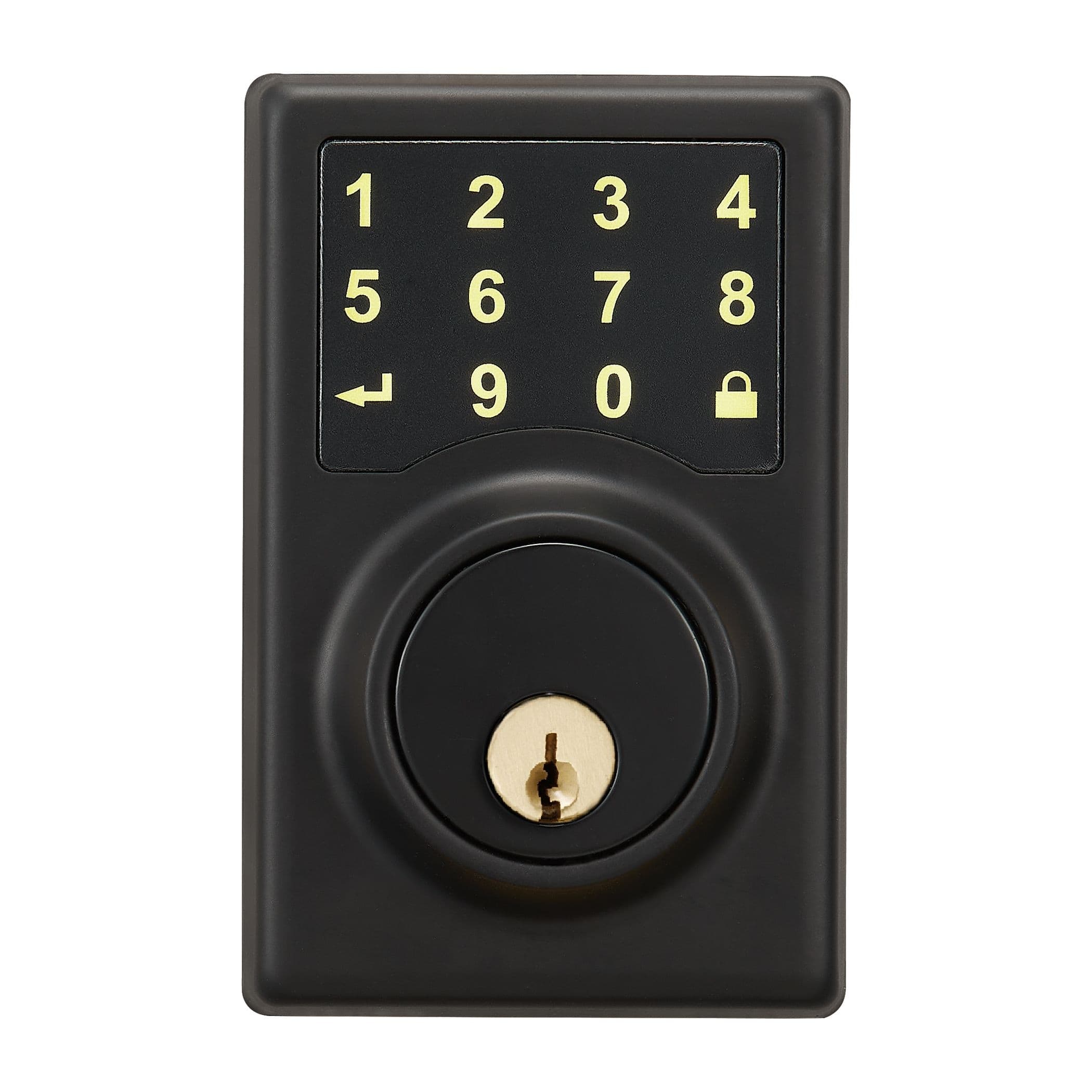 Garrison PL3Q Touchpad Deadbolt, Matte Black