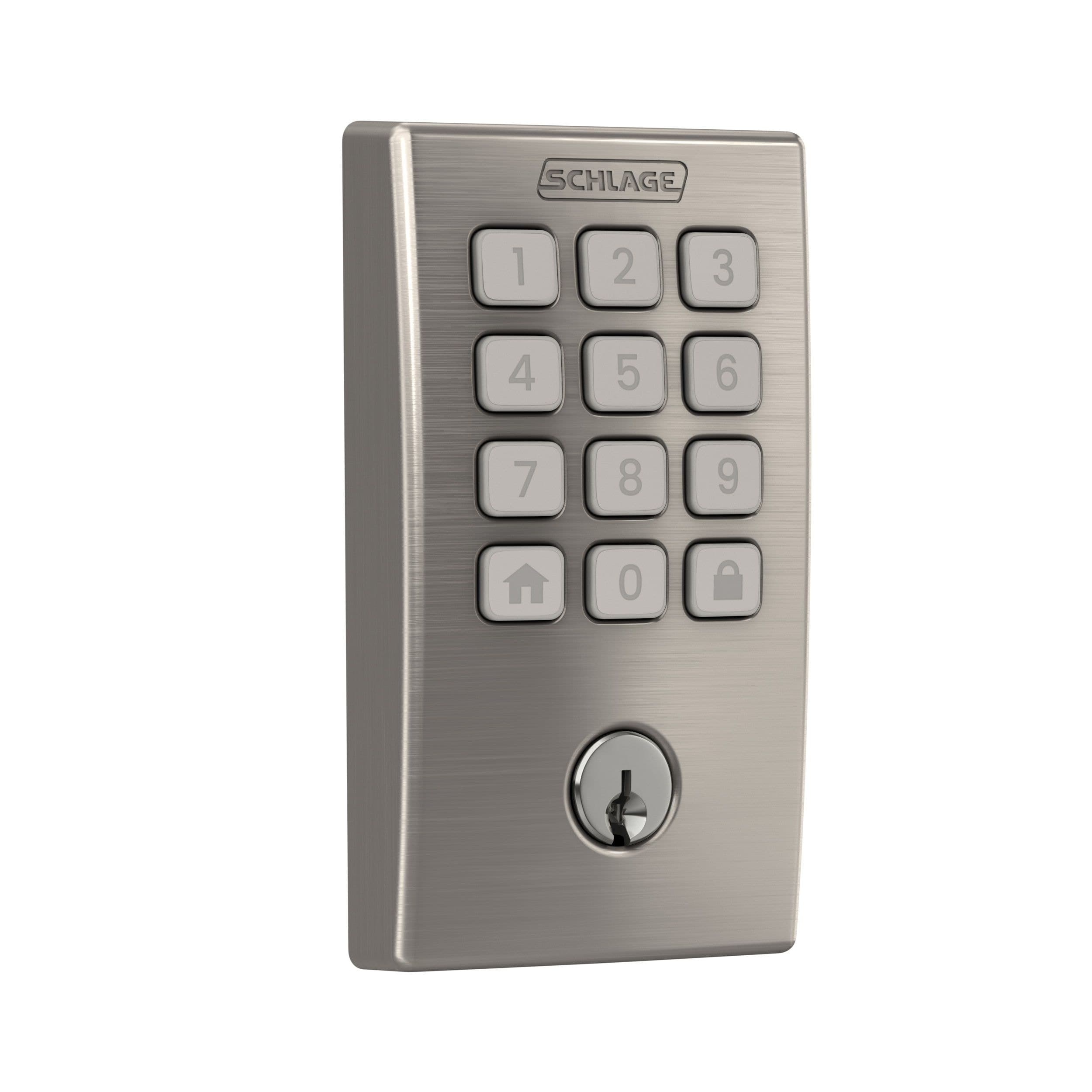Schlage Arrive Century Door Lock with App Control, Satin Nickel