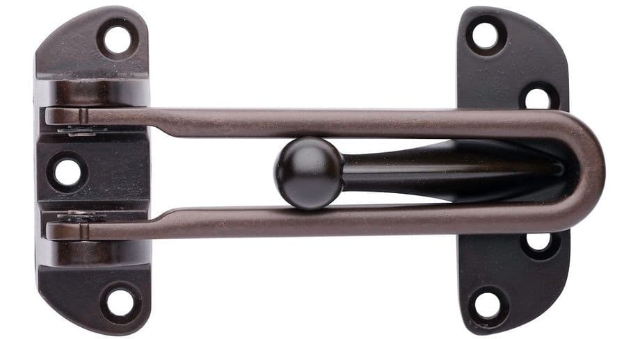 Taymor Door Latch Guard, Oil-Rubbed Bronze