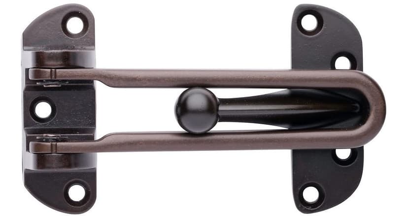 Taymor Door Latch Guard, Oil-Rubbed Bronze
