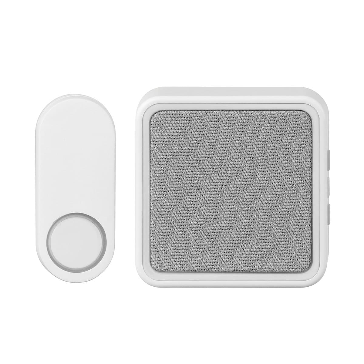 Globe Wireless Battery Doorbell Kit with LED Strobe Light, White