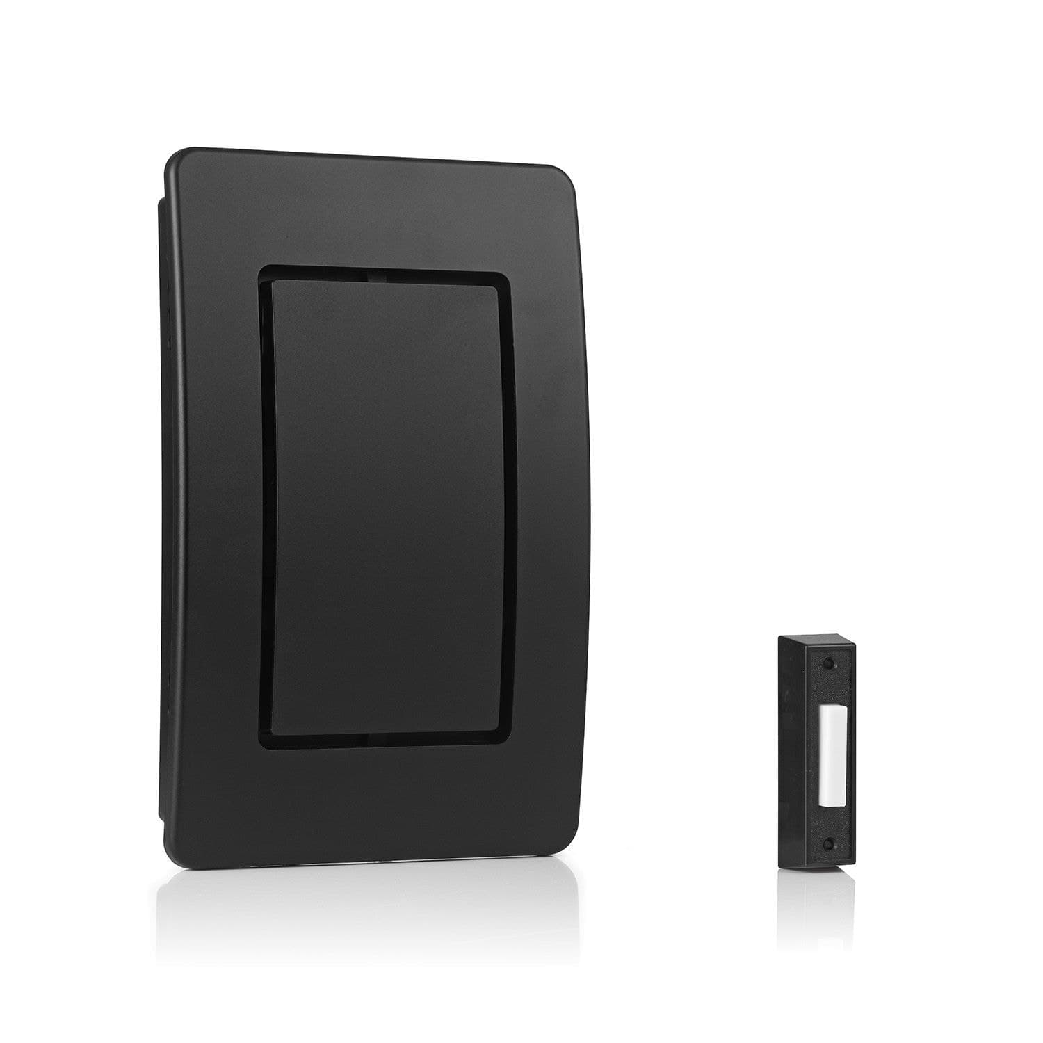 Globe 120VAC-30VA Wired Door Chime/Doorbell Kit, Black