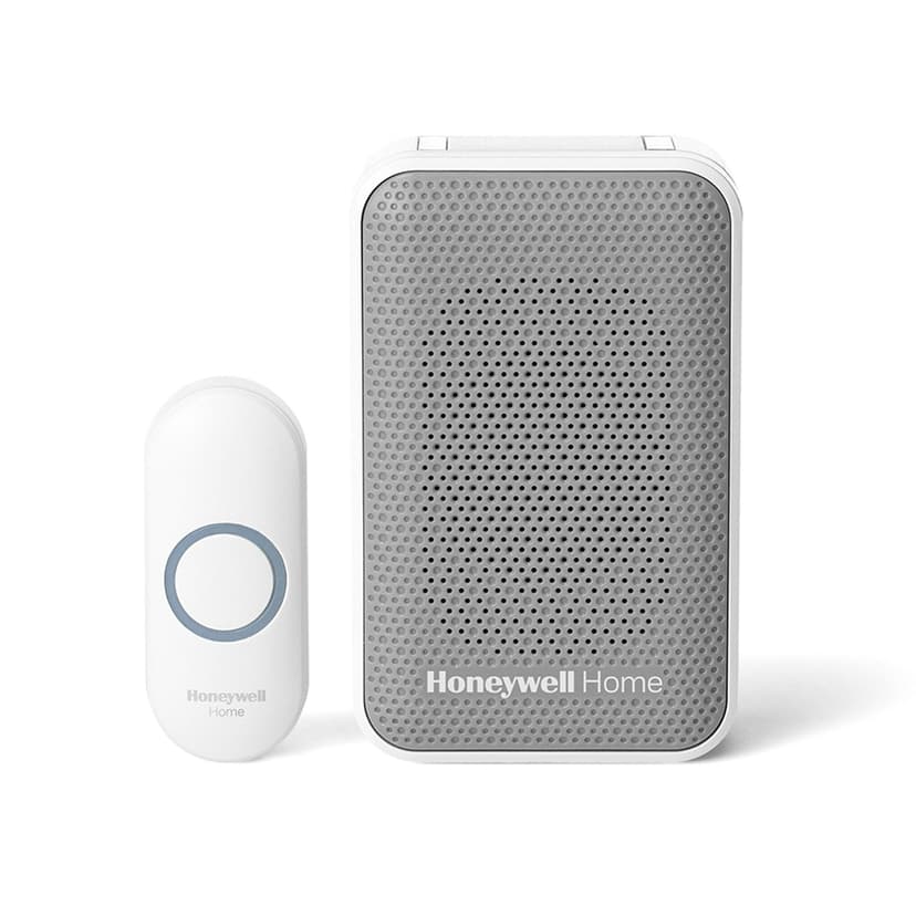 Honeywell Home 3 Series Portable Wireless Doorbell with Strobe Light and Push Button, RDWL313A