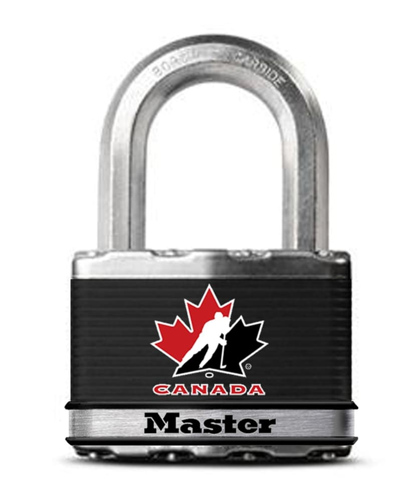 Master Lock Hockey Canada Special Edition Padlock