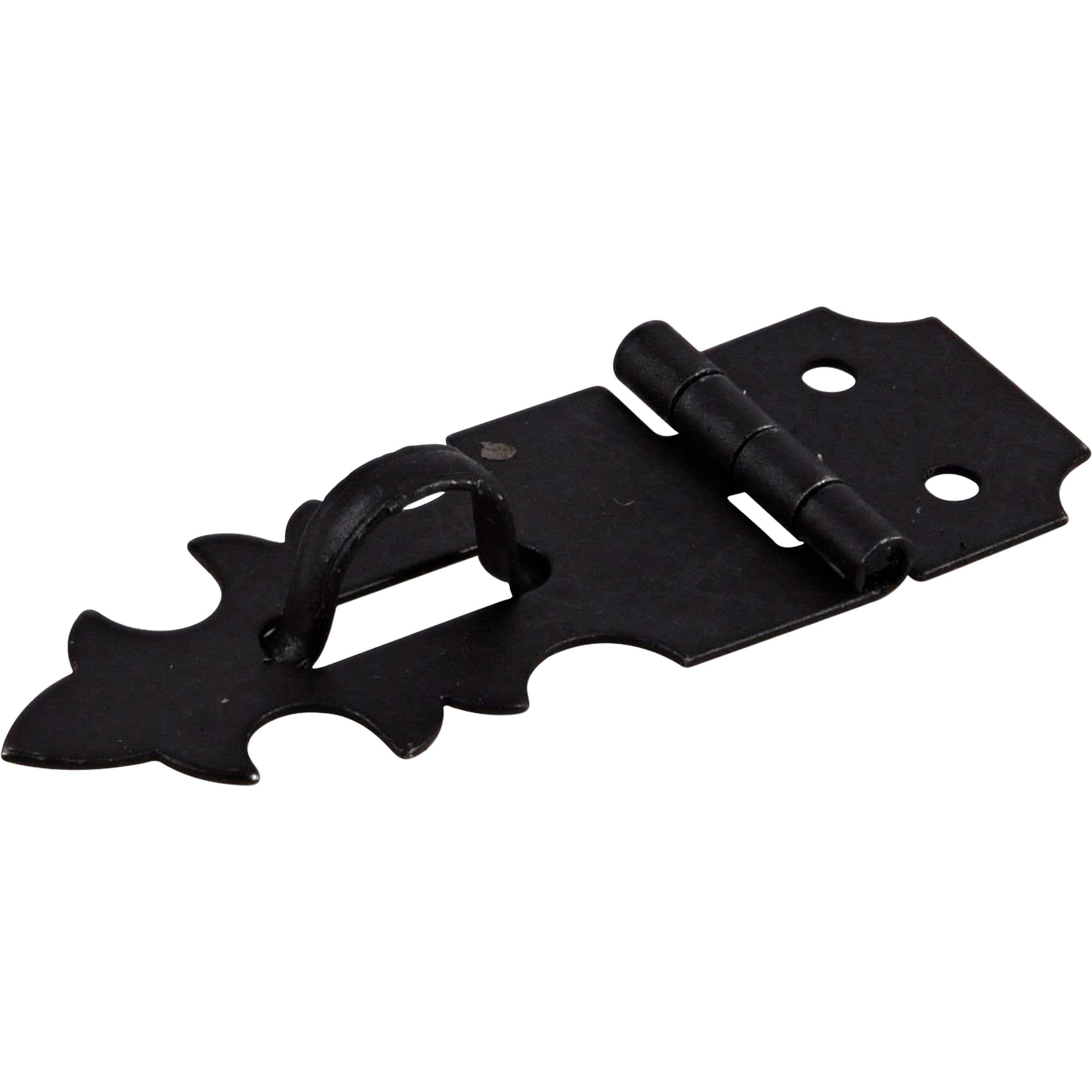 Hillman CD-Deco Safety Hasp, For Extra Securing, Metallic, Oil Rubbed Finish, 5/8-in