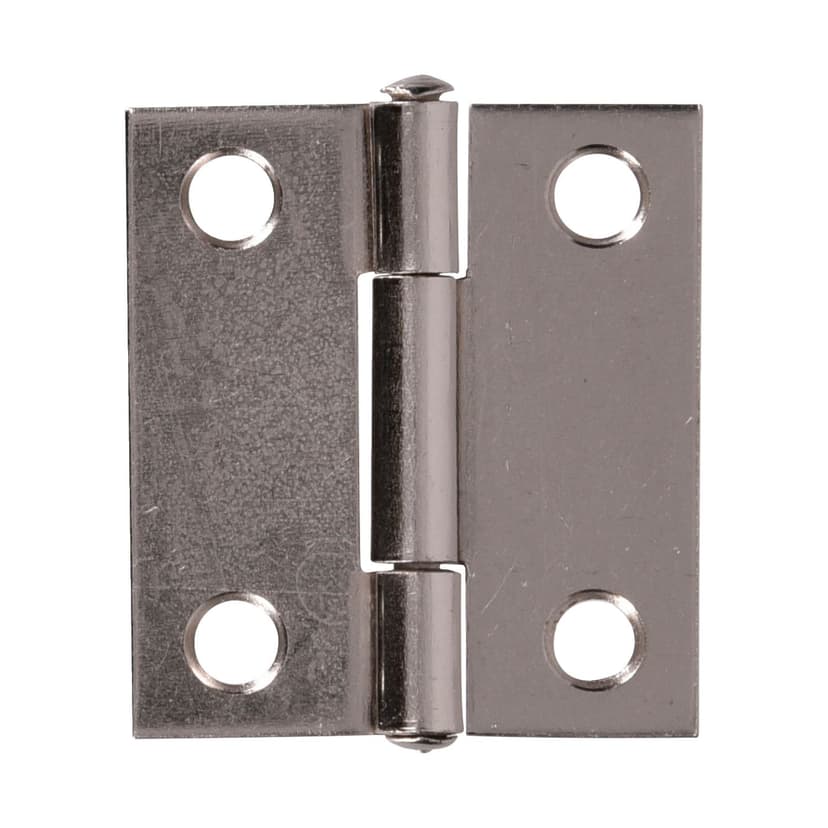 Hillman Broad Hinge, 1.5-in, Satin Nickel