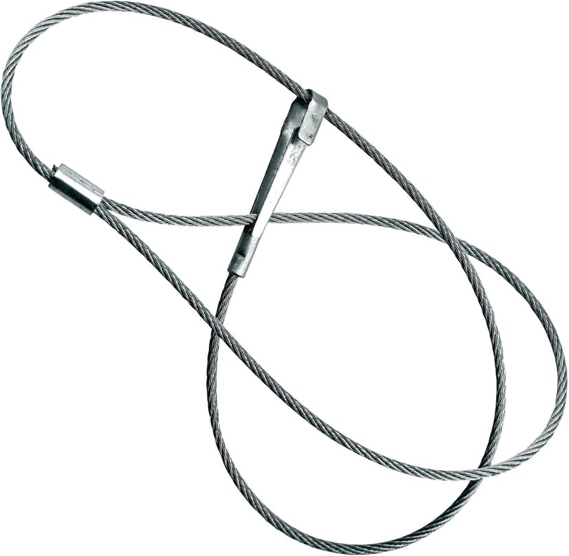Hillman Gate Latch Cable, Stainless Steel, 13-in