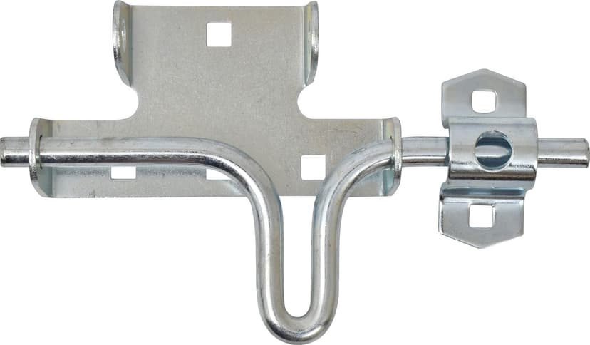 Hillman Slide Action Gate Latch , Zinc-Plated