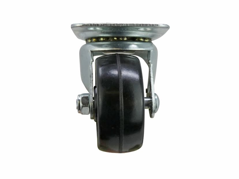 Shepherd Hardware Heavy Duty Rubber Swivel Casters, 2-in