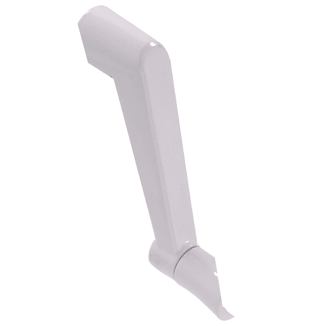 Hillman Replacement Handle, For Casement Windows, Easy Operation, White Finish