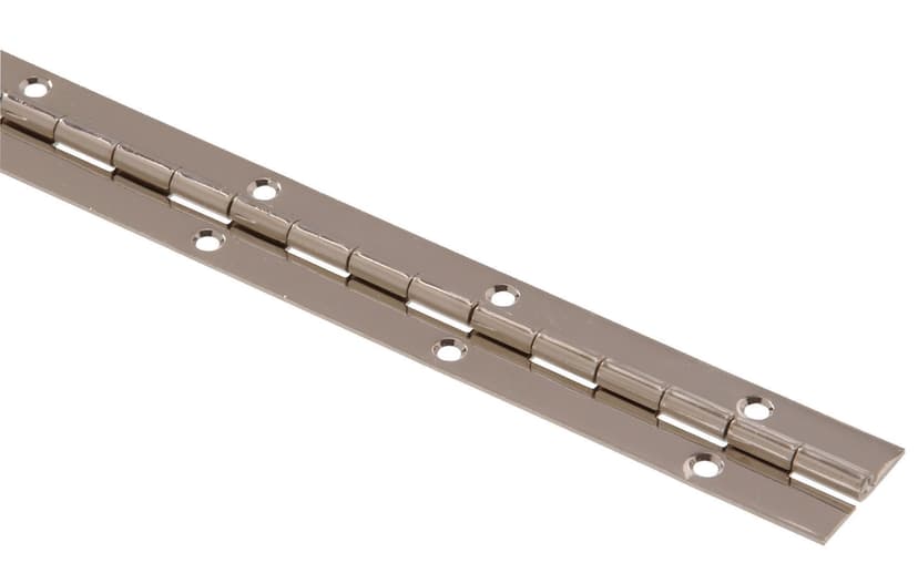 Hillman Continuous Hinge, Nickel-Plated