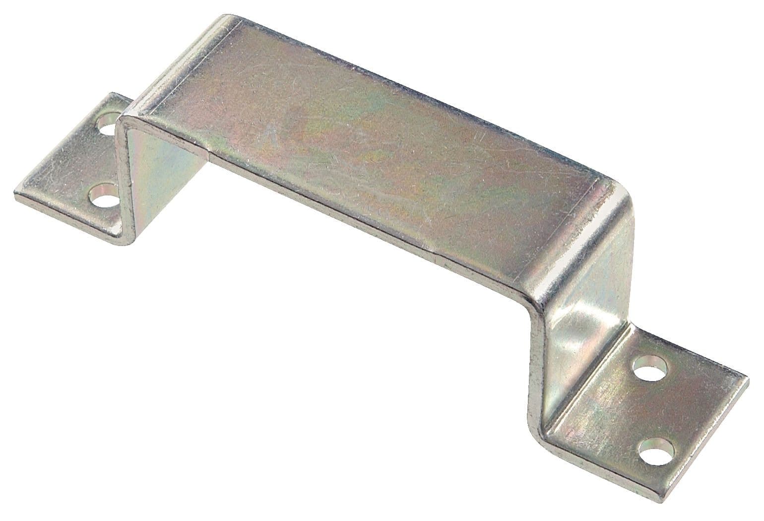 Hillman Closed Gate Bar Holder, For Securing Door/Entryway, Rust Resistant, Zinc-Plated Steel