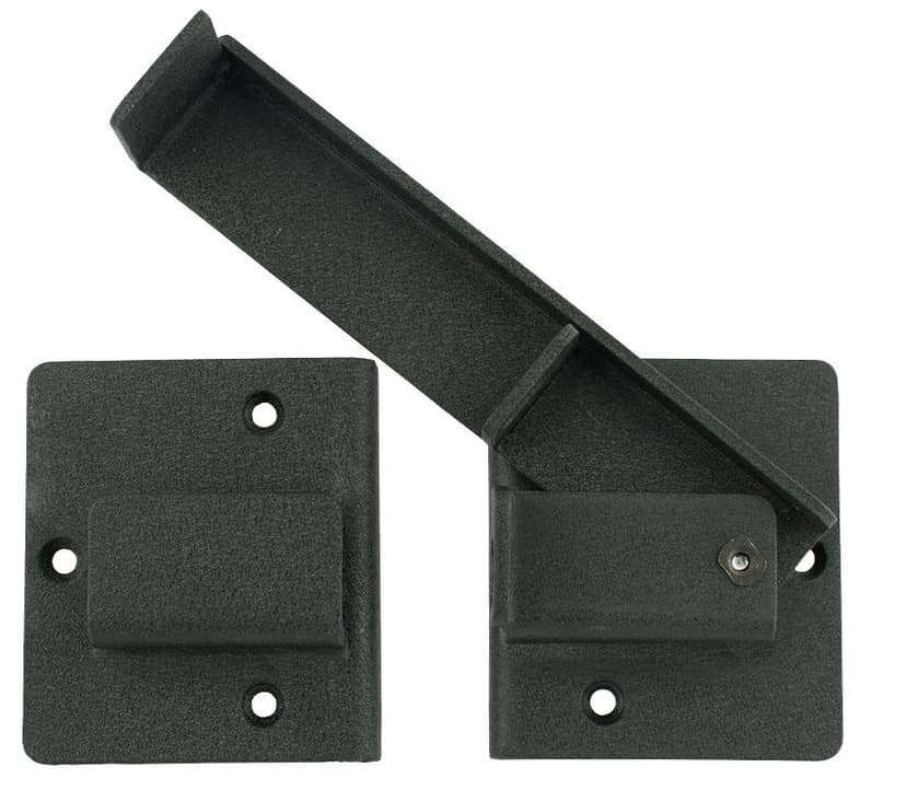 Hillman Lockable Gate Flip Latch, Black