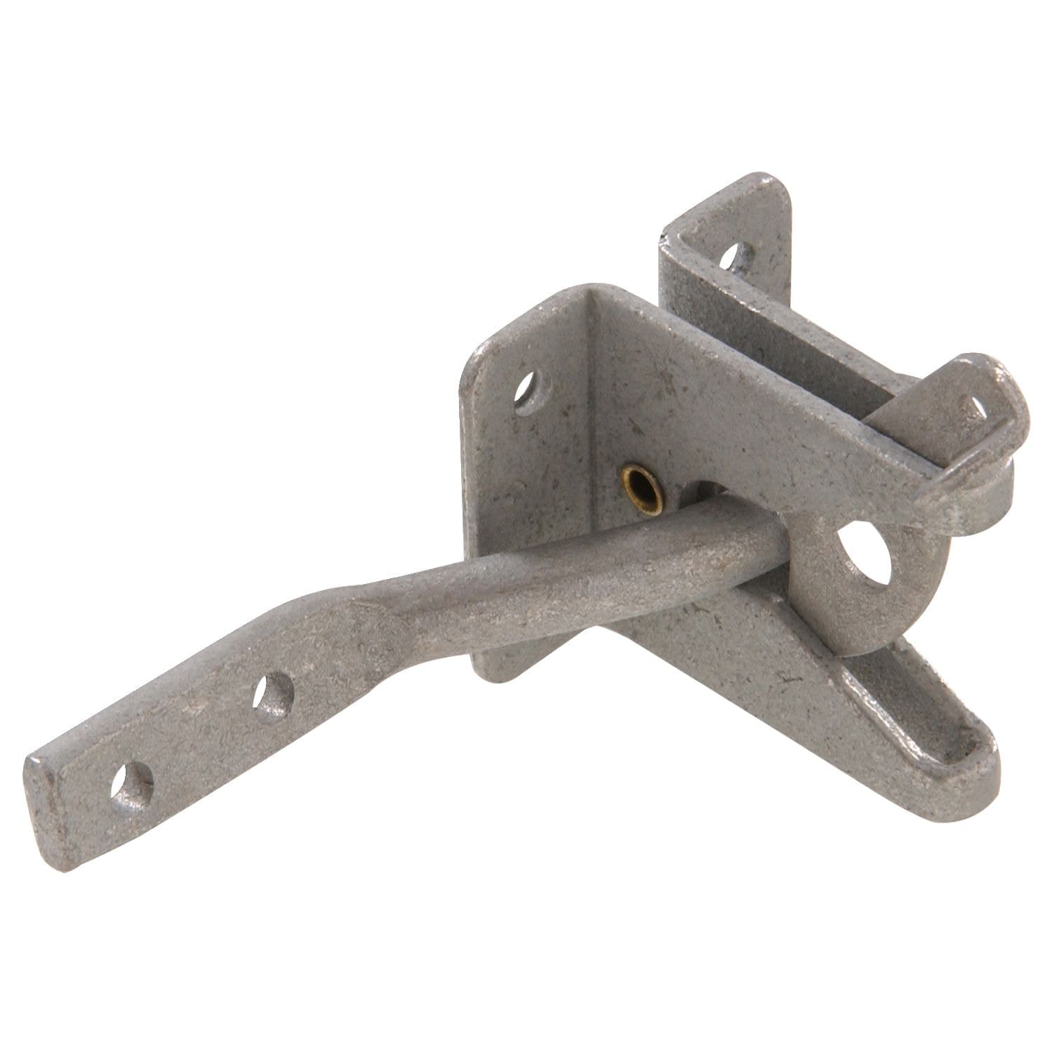 Hillman Automatic Gate Latch, For Out-Swinging Doors, Galvanized