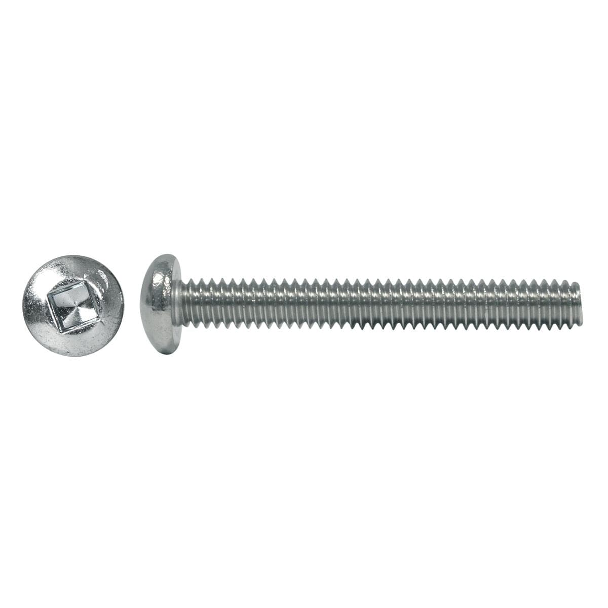 Hillman Pan Head Square Drive Metric Machine Screw, M5-.80 x 40-mm