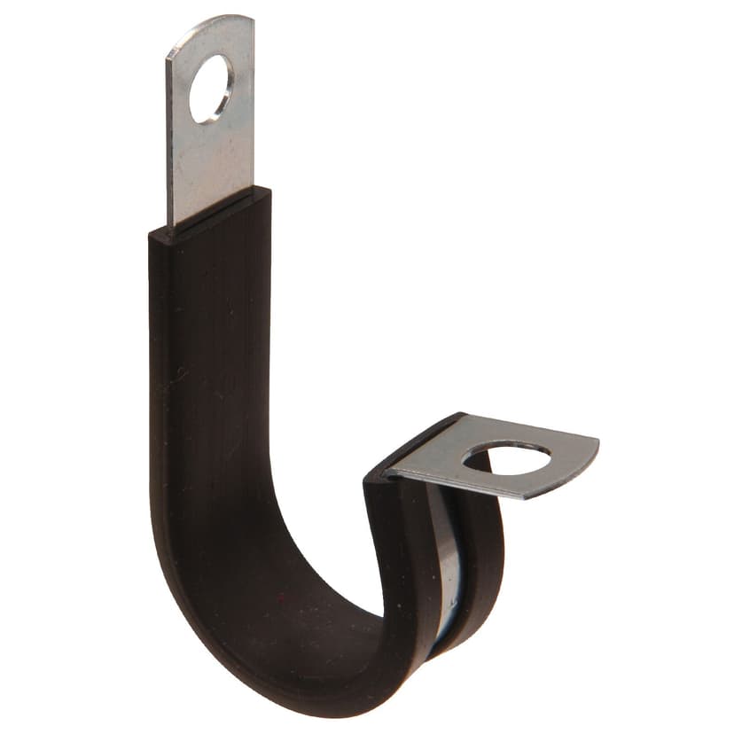 Hillman Rubber Lined Clamp, 3/8-in, 2-pk