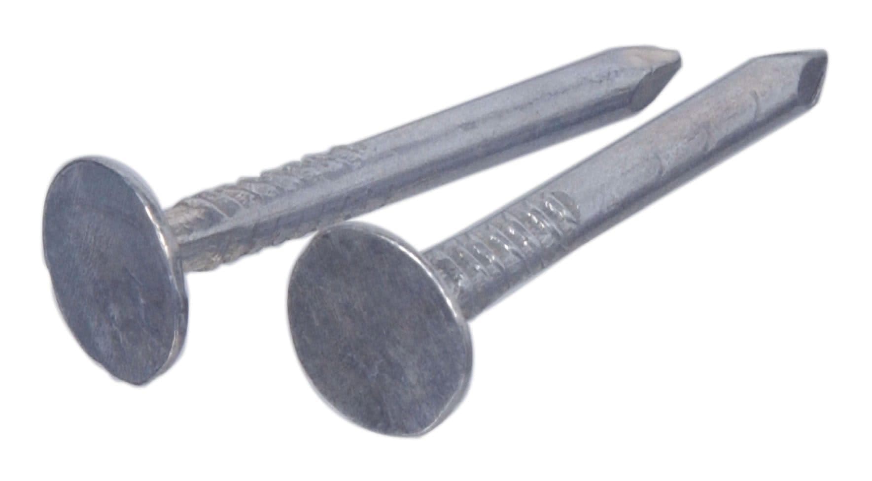 Hillman Galvanized Roofing Large Head Nails, 11 Gauge, 1-1/2-in