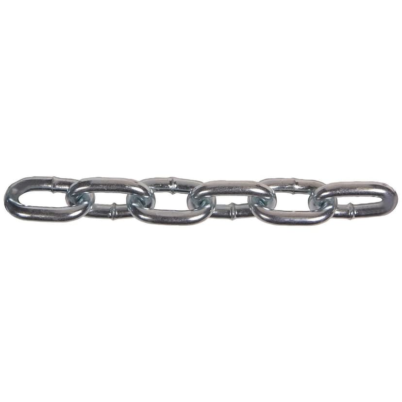 Ben-Mor Grade 30 Coil Utility Chain, Zinc Plated, 3/8-in x 10-ft